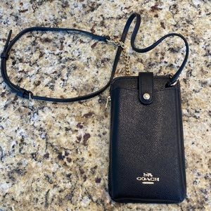 COACH brand new North/South Phone Crossbody